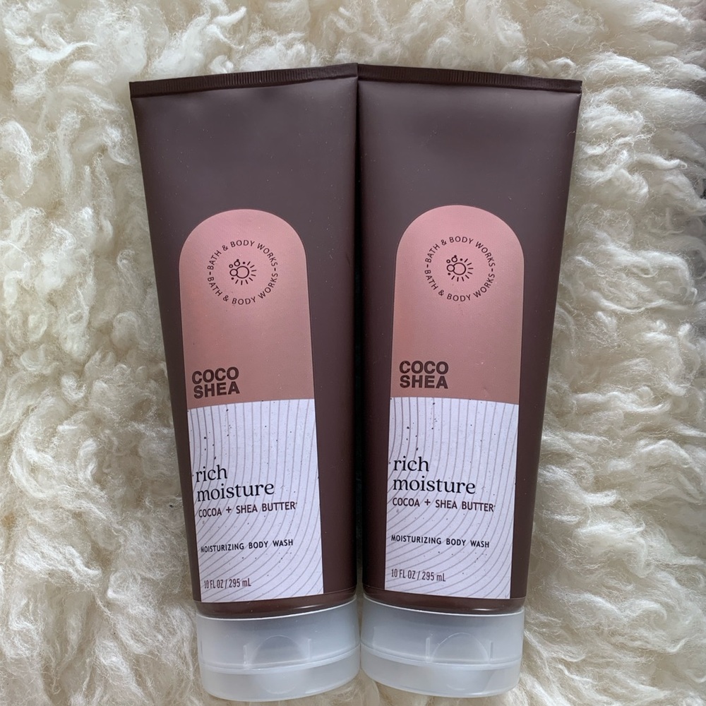 New BBW Coco Shea Rich Moisturizing Shea Body Washes